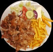Drehspieß Teller komplett