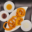 208 Zwiebeln Rang Pakora (6 Stück)
